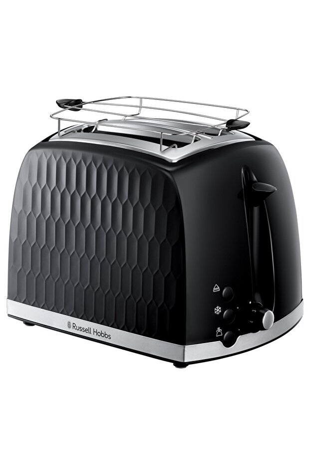 26061-56 Honeycomb Black Toaster