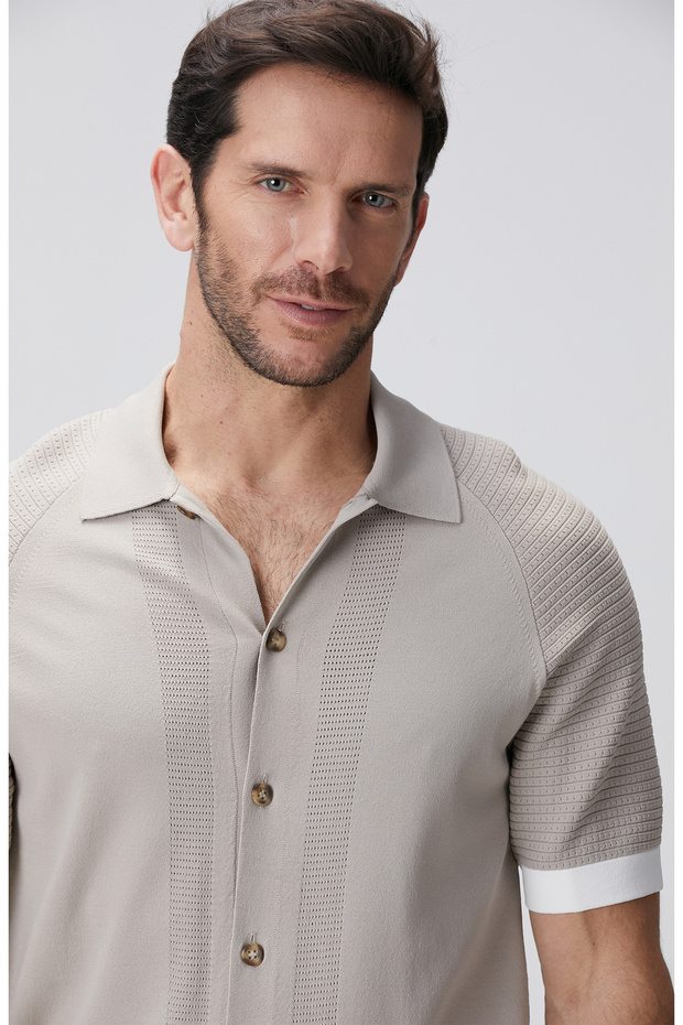 Vizon Triko Hırka - 6