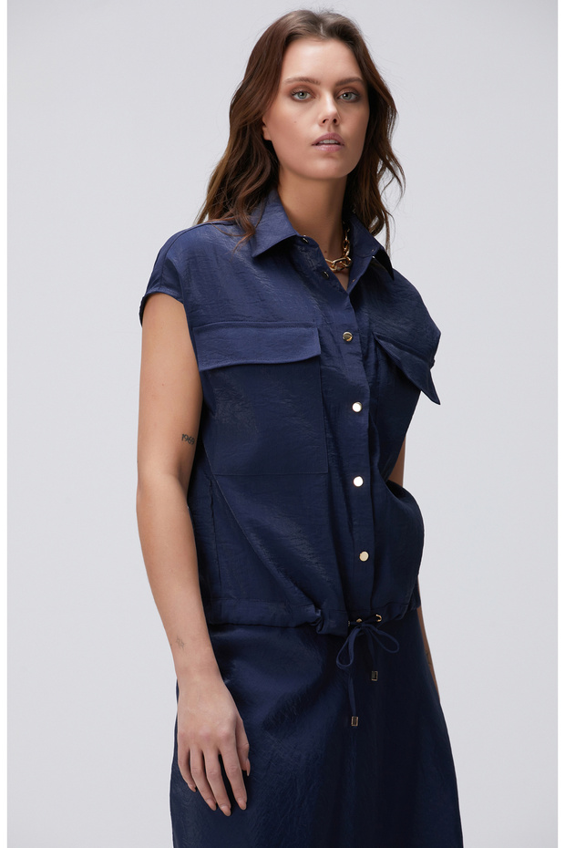 Lacivert Gömlek - 1