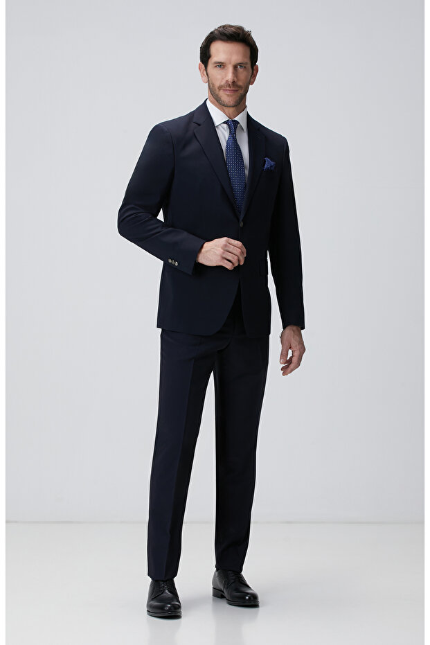 Lacivert Yün Ceket - 2