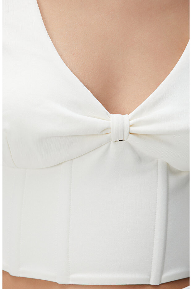 Kırık Beyaz T-shirt - 6