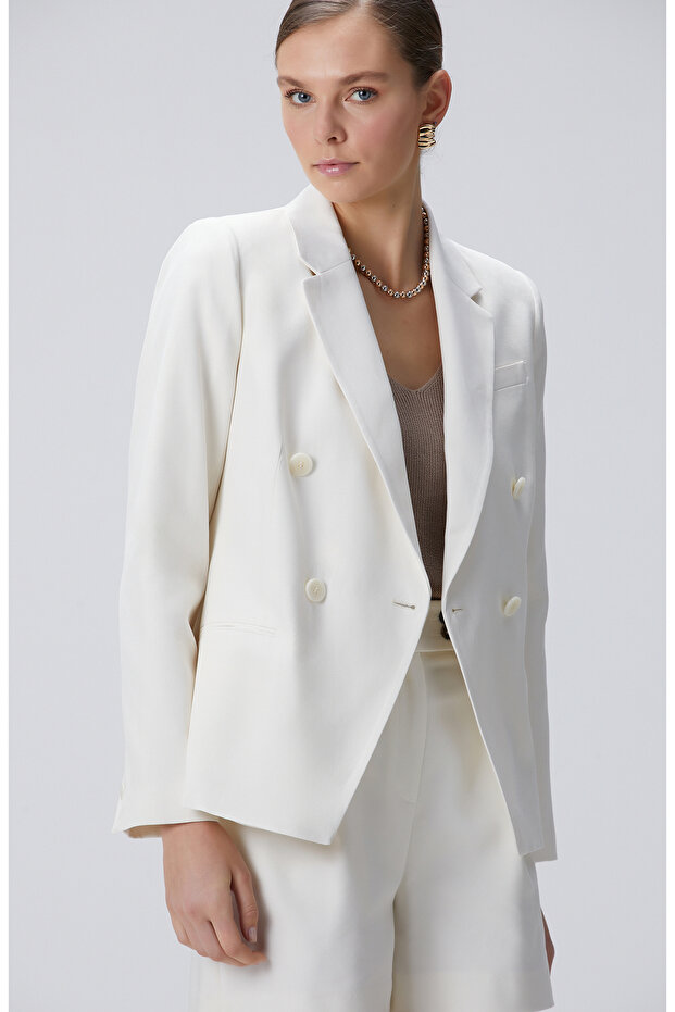 Kırık Beyaz Ceket - 1