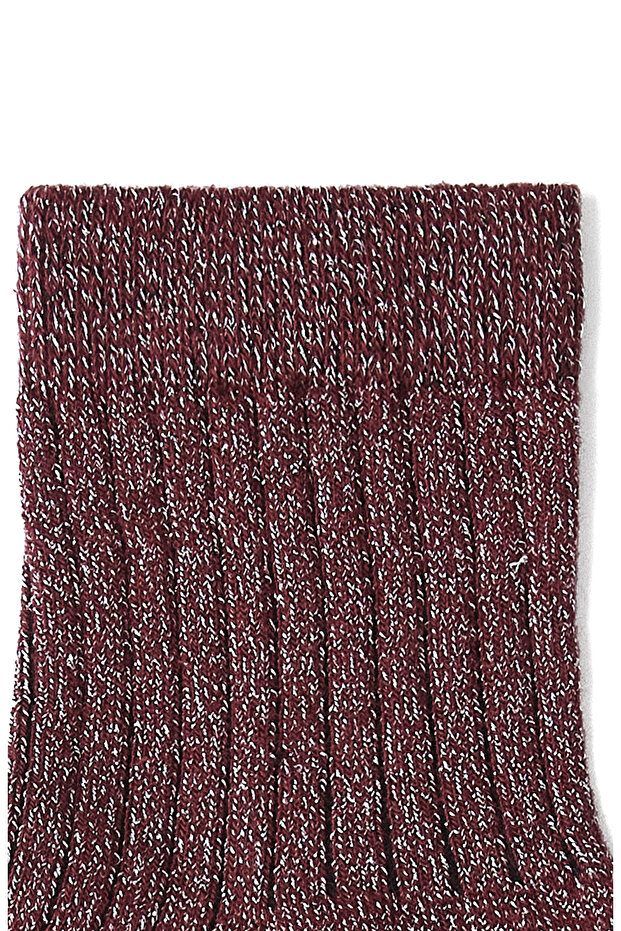 Bordo Kadın Çorap - 2