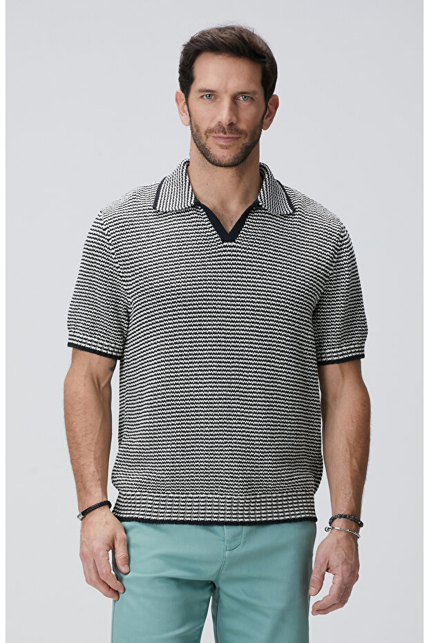 Siyah Triko Kazak - 2