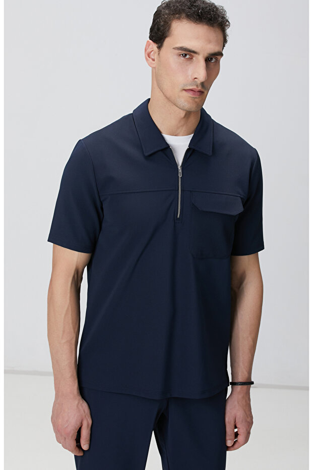 N-Tech Lacivert Sweatshirt - 2