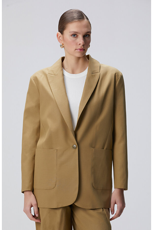 Vizon Boyfriend Ceket - 4