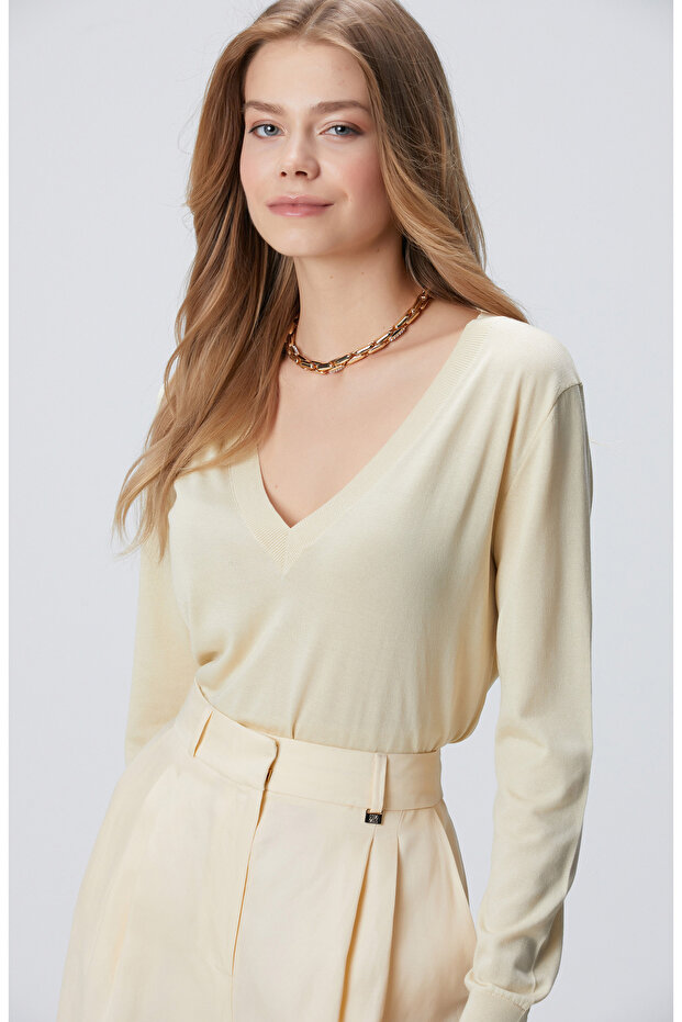 Vanilya Limited İpek Kazak - 2