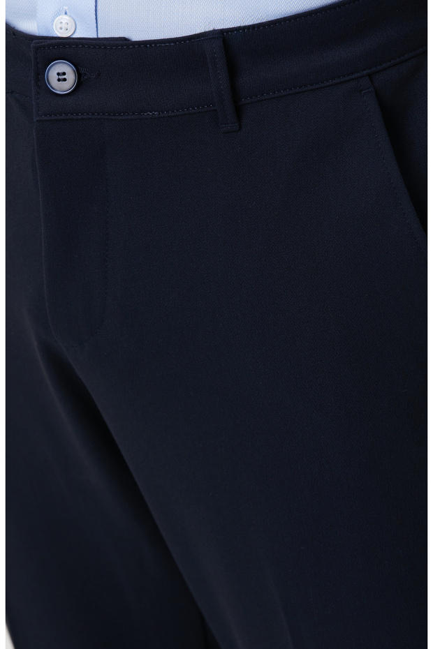 Lacivert Pantolon - 4