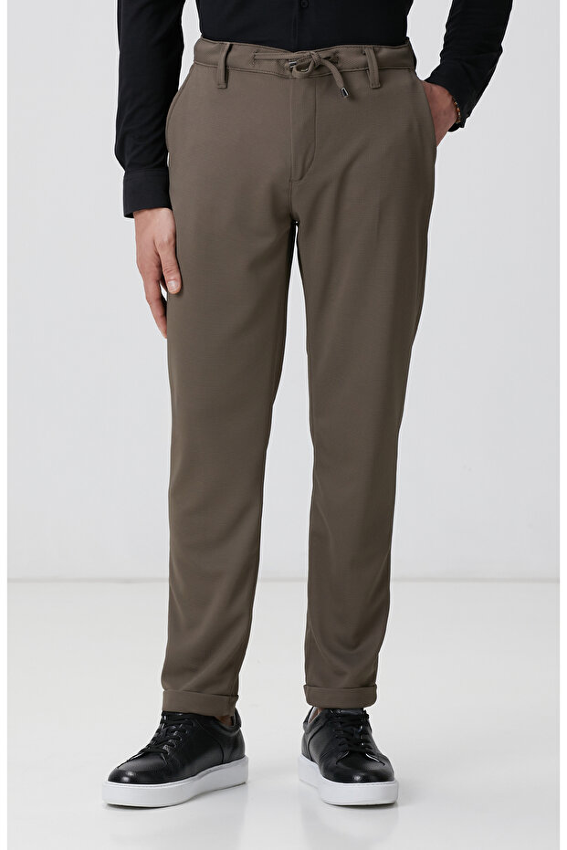 Haki Örme Pantolon - 2