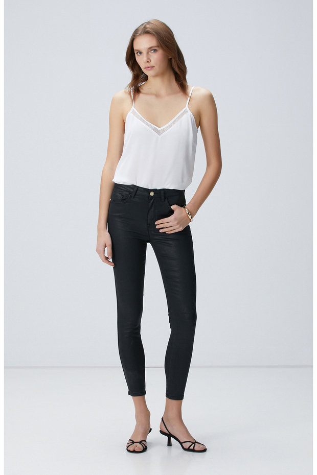 Kırık Beyaz Bluz - 3