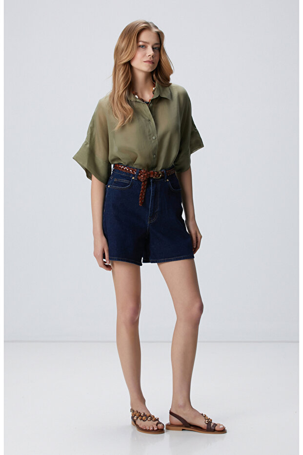 Haki Rami Gömlek - 3