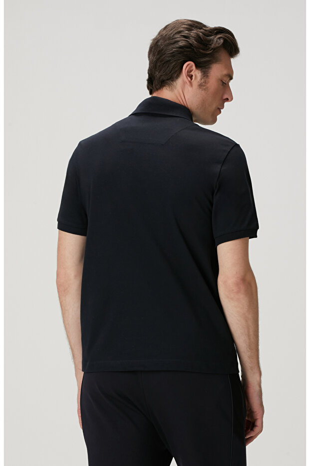 Lacivert T-shirt - 4