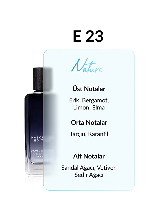 E23 Comer 100 ml Erkek Parfüm | Nature - 3