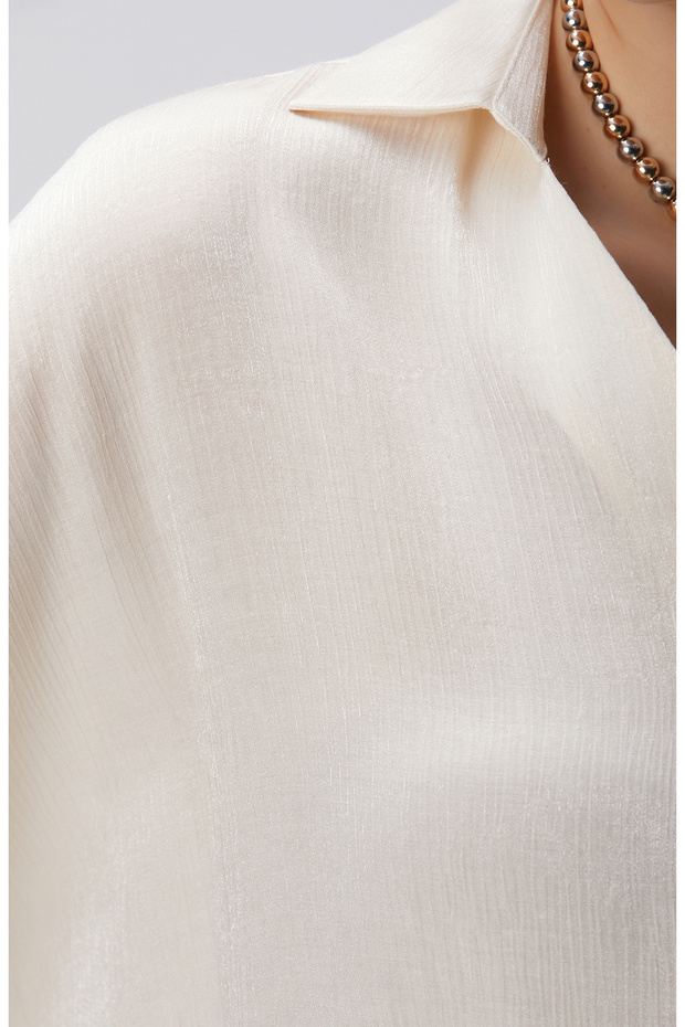 Açık Bej Gömlek - 6