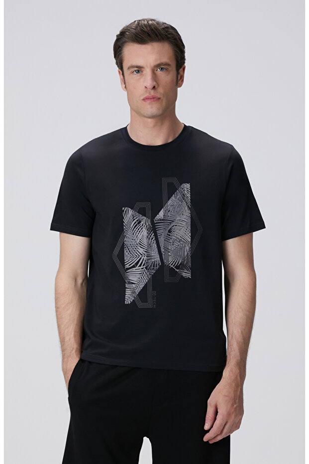 N-Tech Siyah T-shirt - 1
