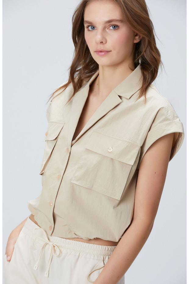 N-Tech Bej Gömlek - 2