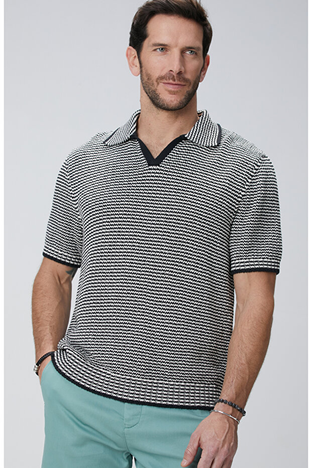 Siyah Triko Kazak - 1