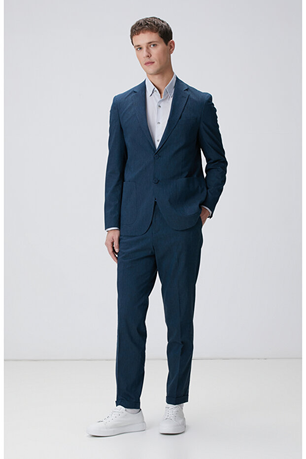 Lacivert Takım Elbise - 1