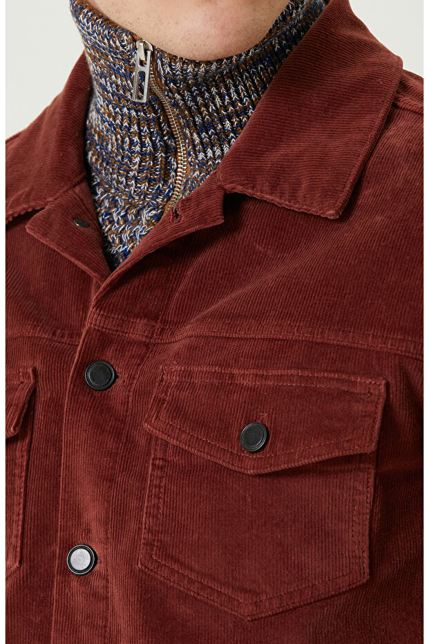 Kiremit Fitilli Kadife Mont - 6