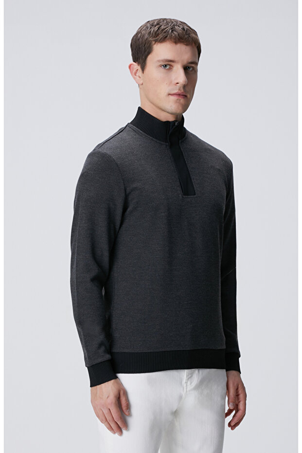 Siyah Sweatshirt - 4