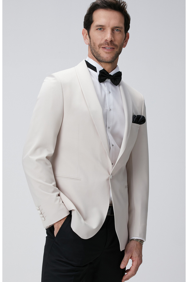 Taş Yün Karışımlı Ceket - 1