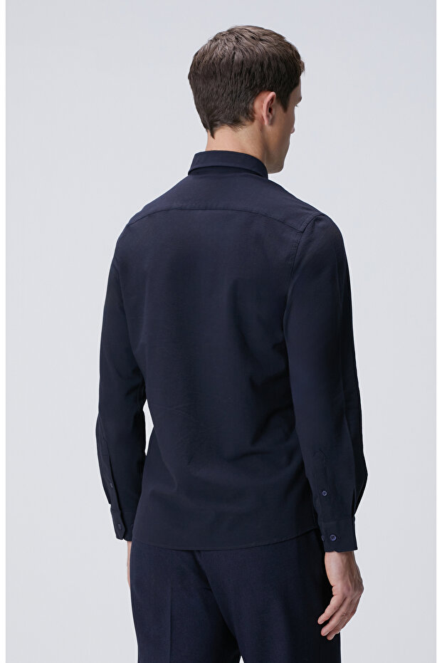 Lacivert Gömlek - 5