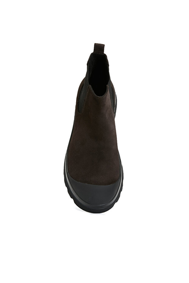 Kahverengi Erkek Deri Bot - 4