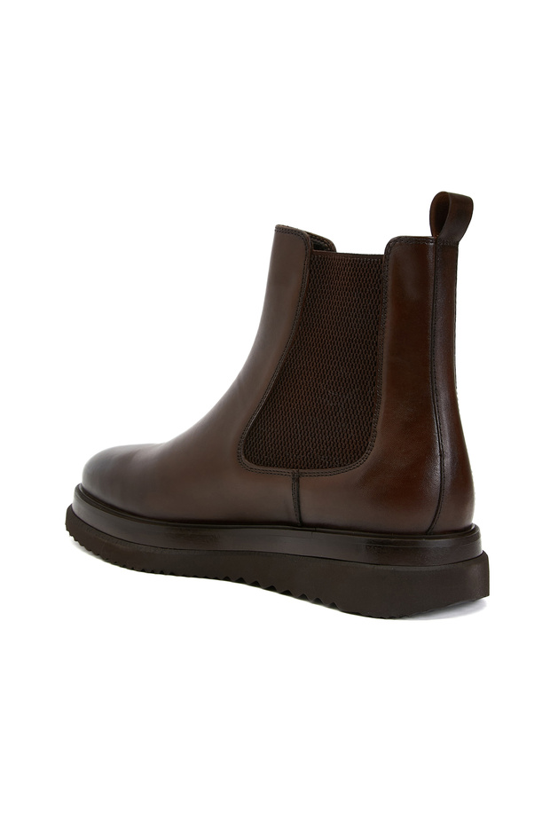 Kahverengi Erkek Deri Bot - 3