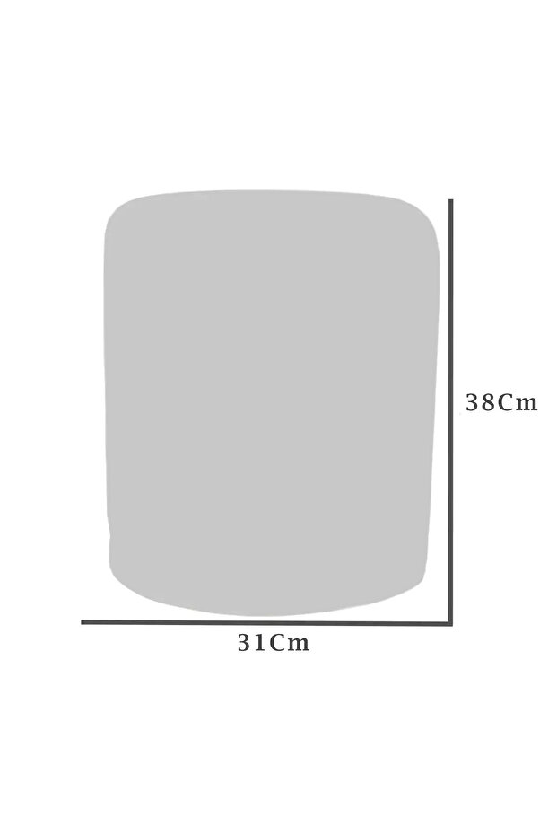 Nora Puf, Gri Silver - 4