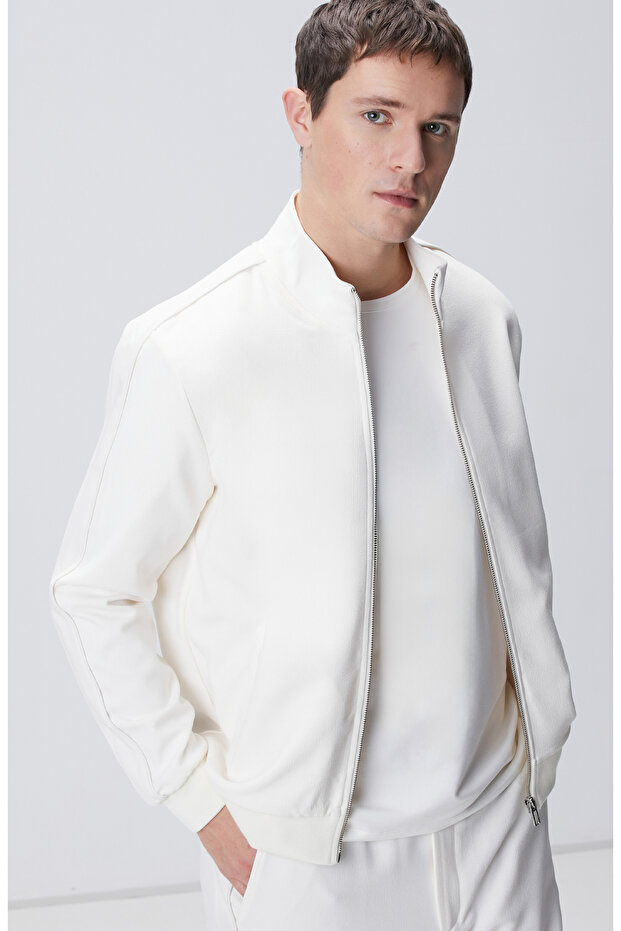 Kırık Beyaz Dış Gömlek - 2