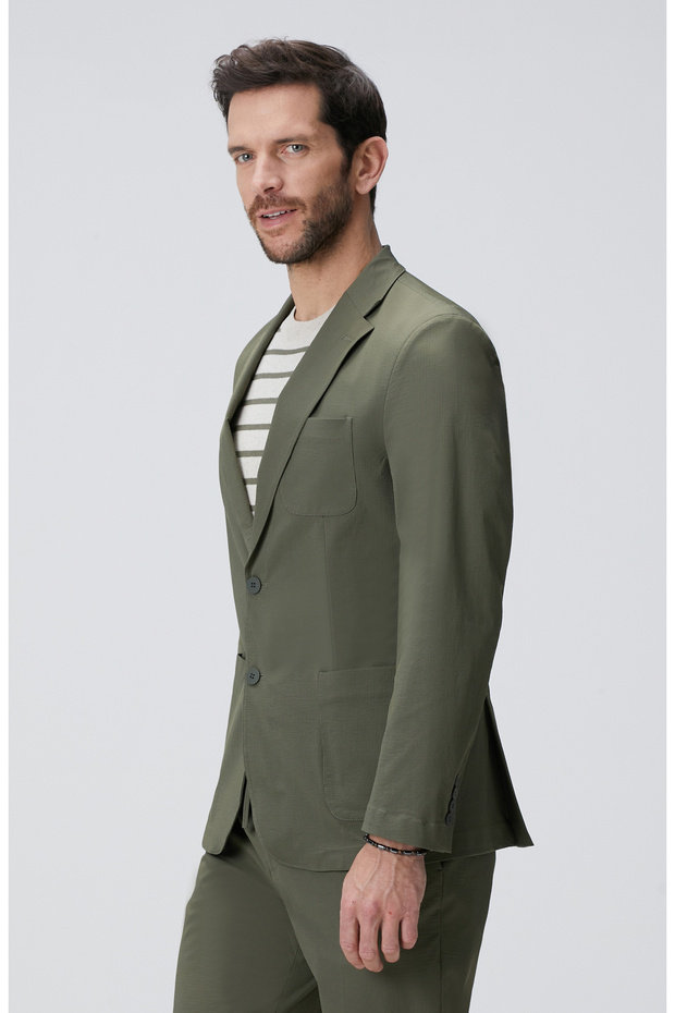 N-Tech Haki Ceket - 5