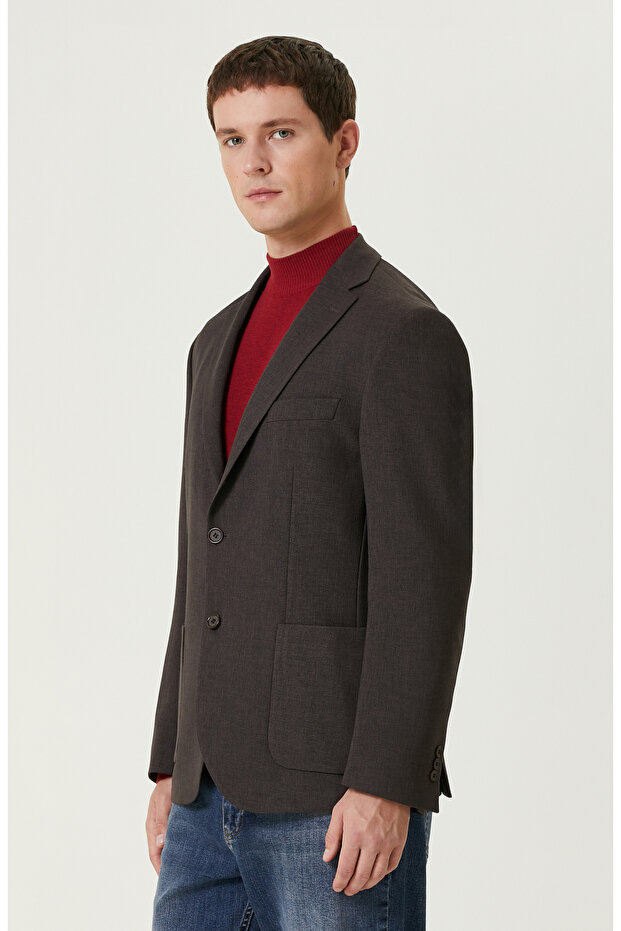 N-Tech Kahverengi Ceket - 4