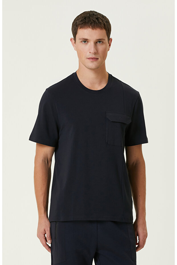 Lacivert N-Tech Cepli Tshirt - 1