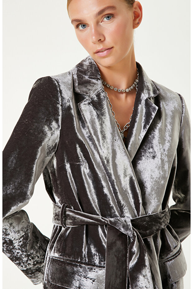 Nefti Kadife Ceket - 2