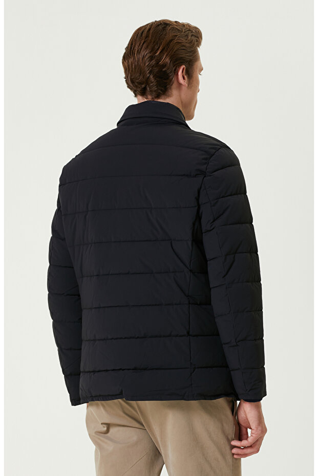 Lacivert Coat Ceket - 5