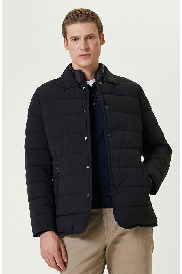 Lacivert Coat Ceket - 2