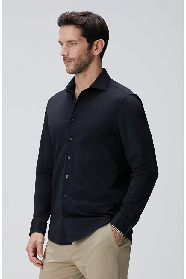 N-Tech Siyah Gömlek - 4