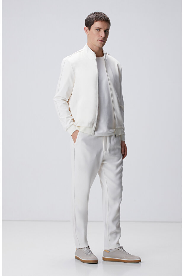 Kırık Beyaz Dış Gömlek - 3