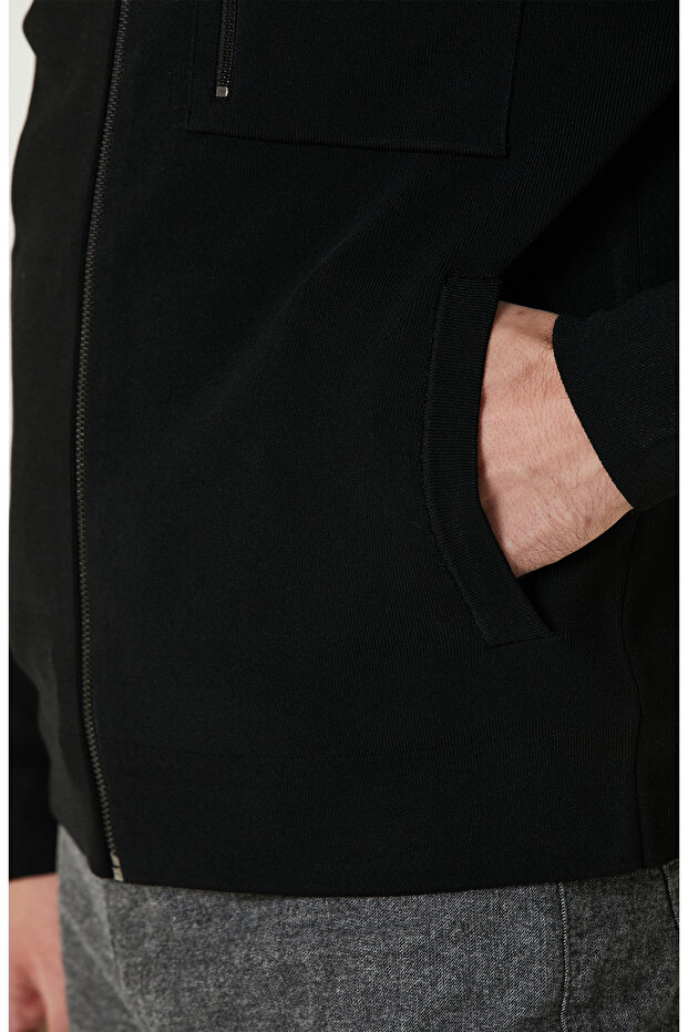 Siyah Triko Mont - 7