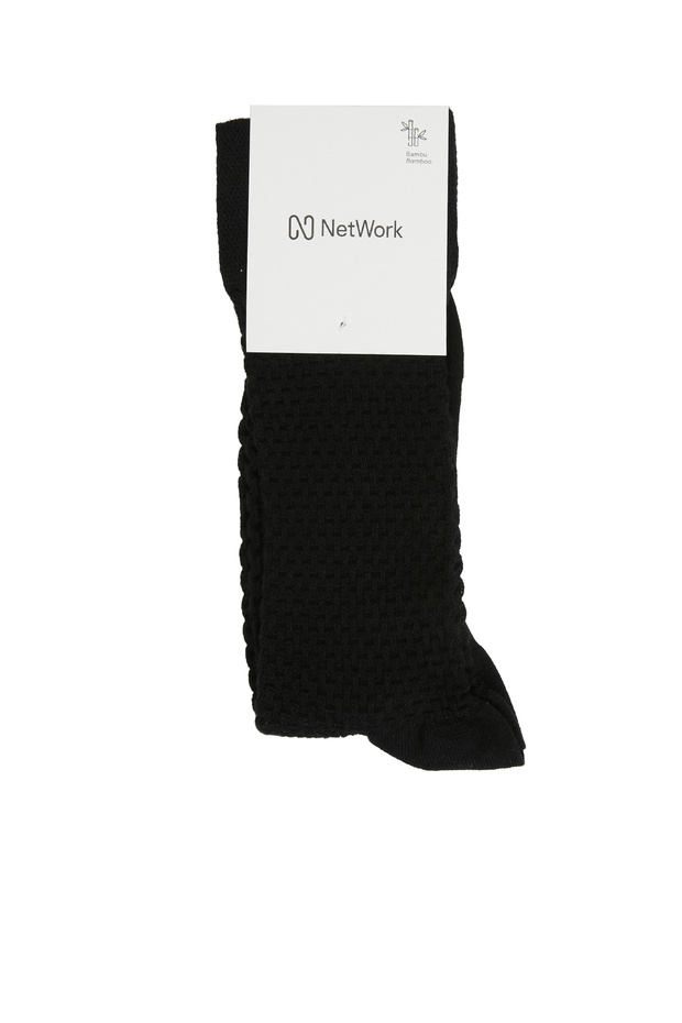 Siyah Bambu Çorap - 2