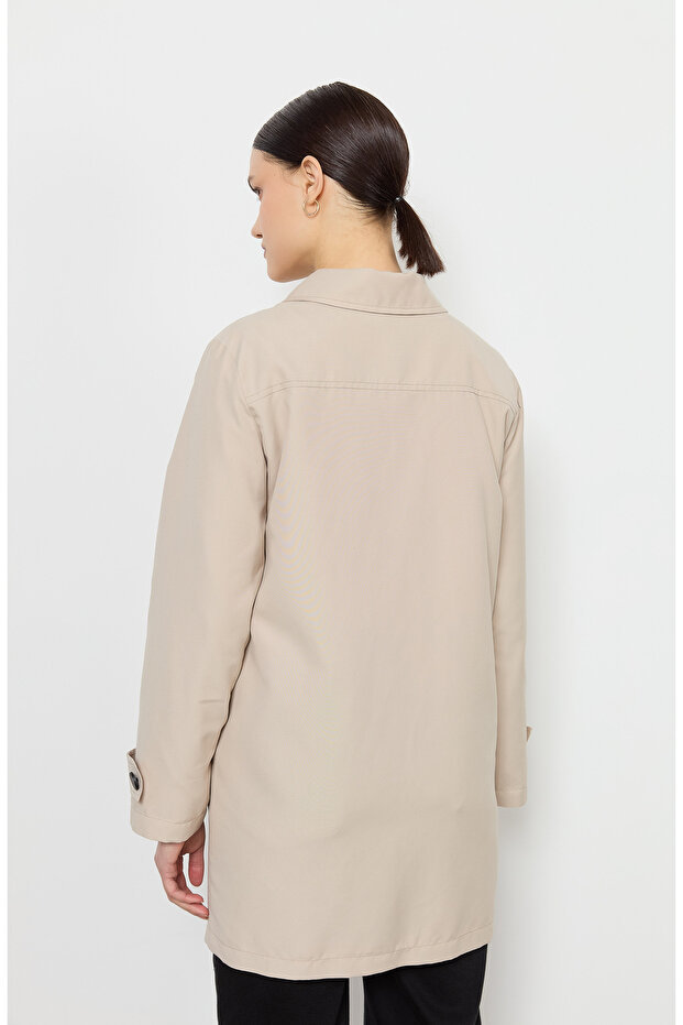 Torba Cepli Taş Trençkot - 6