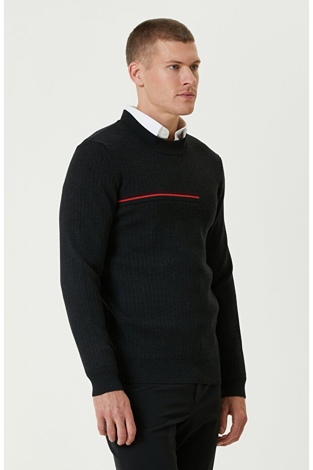 Antrasit Yün Kazak - 4