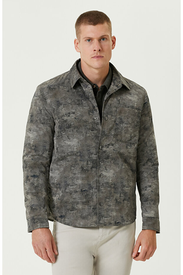 Gri Desenli Mont - 1