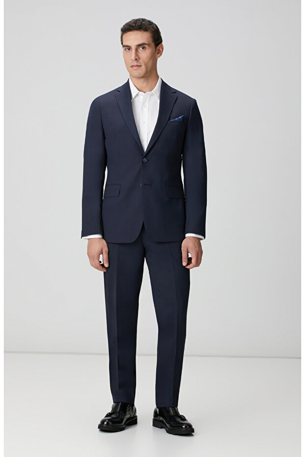 Beyaz Non-ıron Jakarlı Gömlek - 3