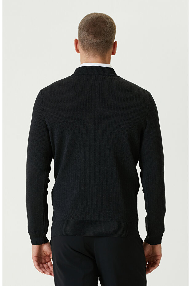 Antrasit Yün Kazak - 5