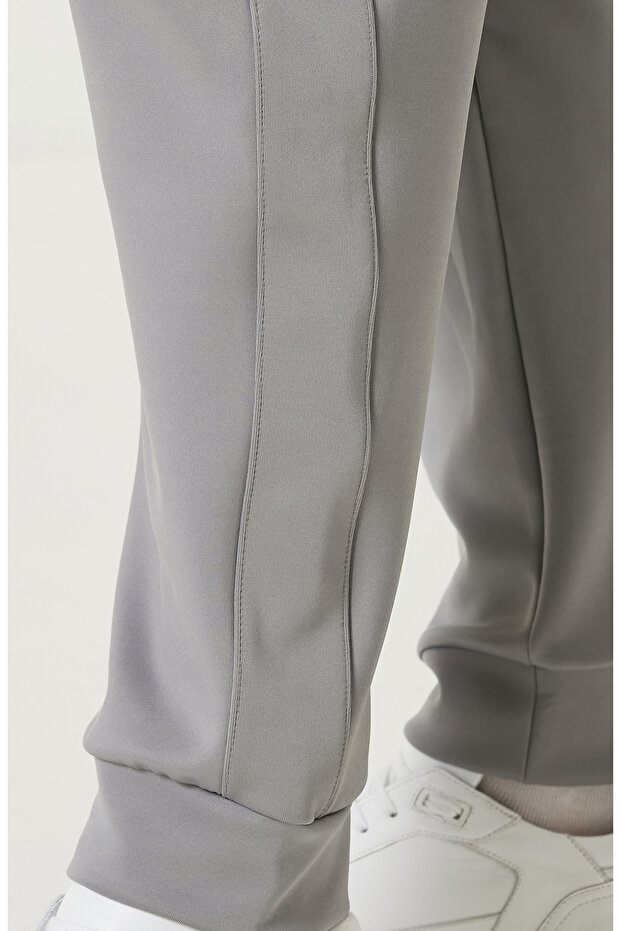 Gri Eşofman Altı - 6