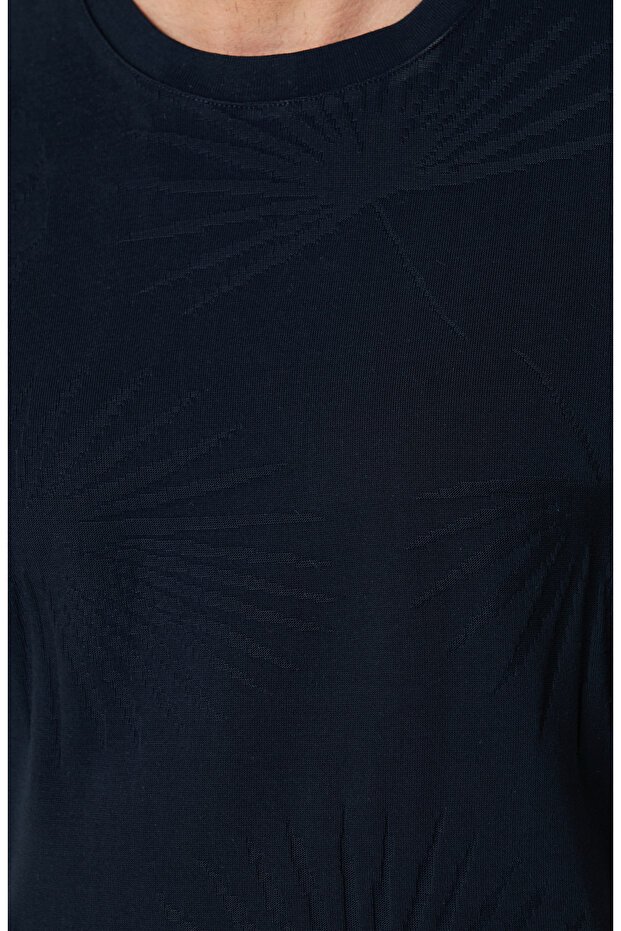 Lacivert T-shirt - 7