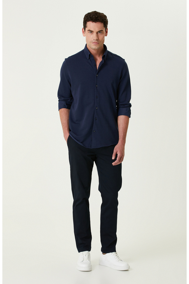 Lacivert Gömlek - 3