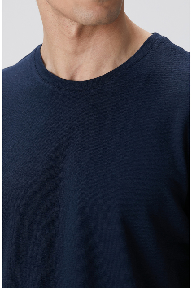 Lacivert T-shirt - 6