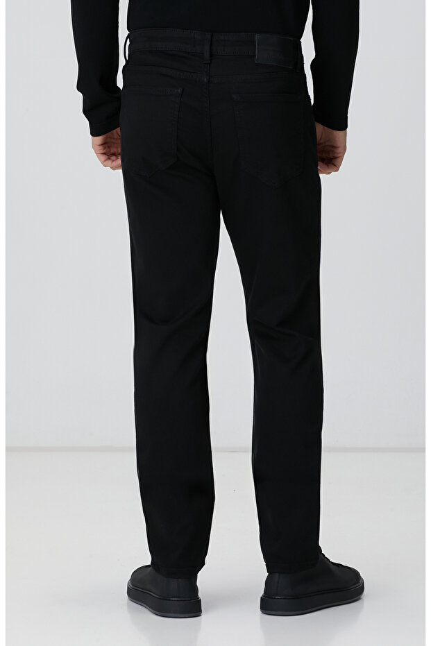 Siyah Denim Pantolon - 3